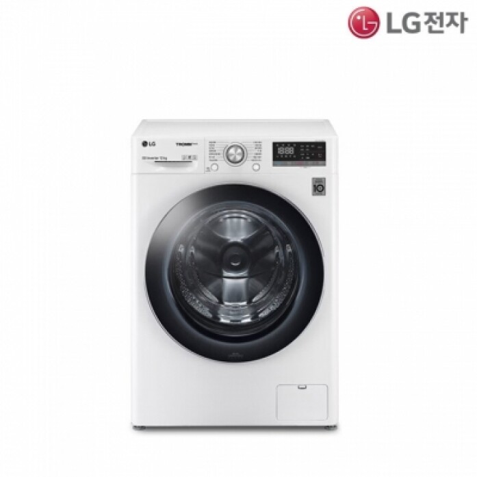 [LG] 트롬 드럼 세탁기 12kg 화이트